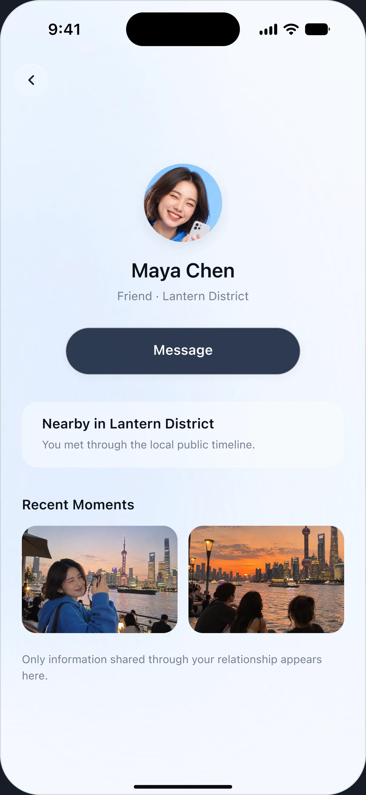 Echo Contact Detail 已确认界面